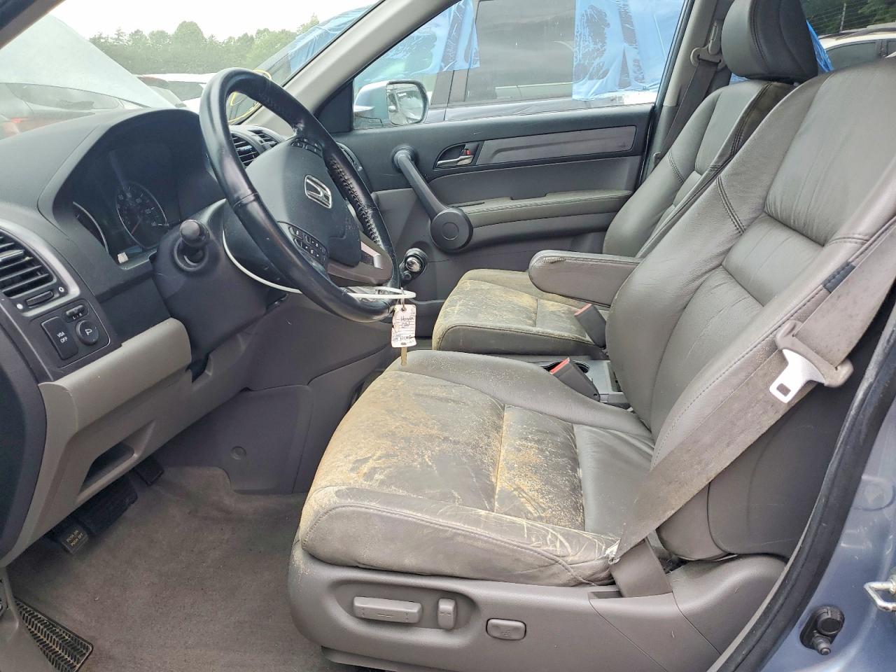 2009 Honda Cr-v Exl Silver vin: 5J6RE38729L001927