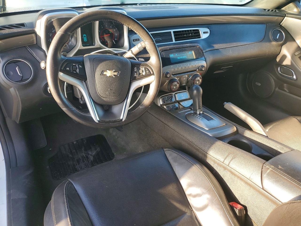 2012 Chevrolet Camaro Lt White vin: 2G1FC1E39C9195691