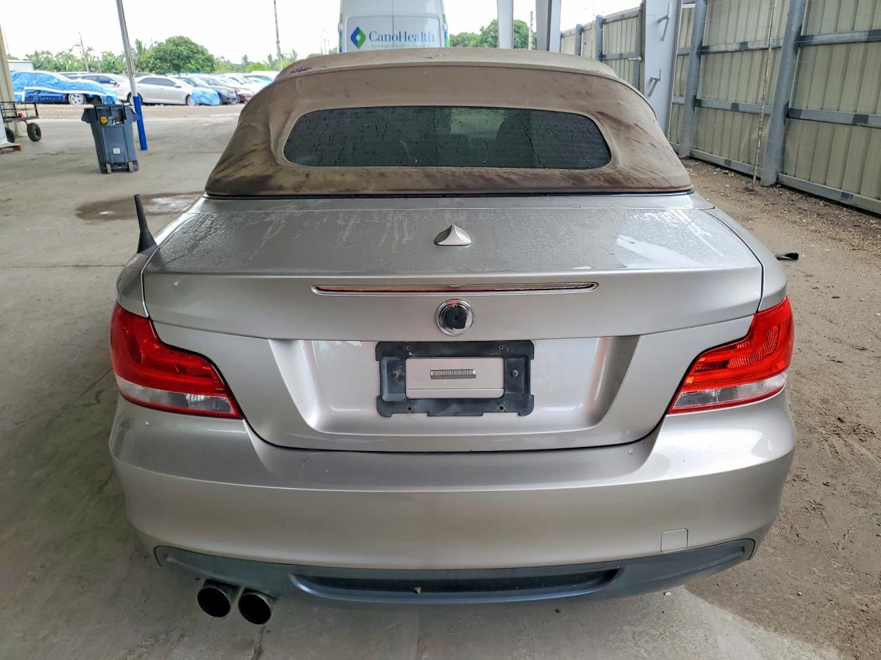 2010 Bmw 135 I Silver vin: WBAUN9C58AVK41451