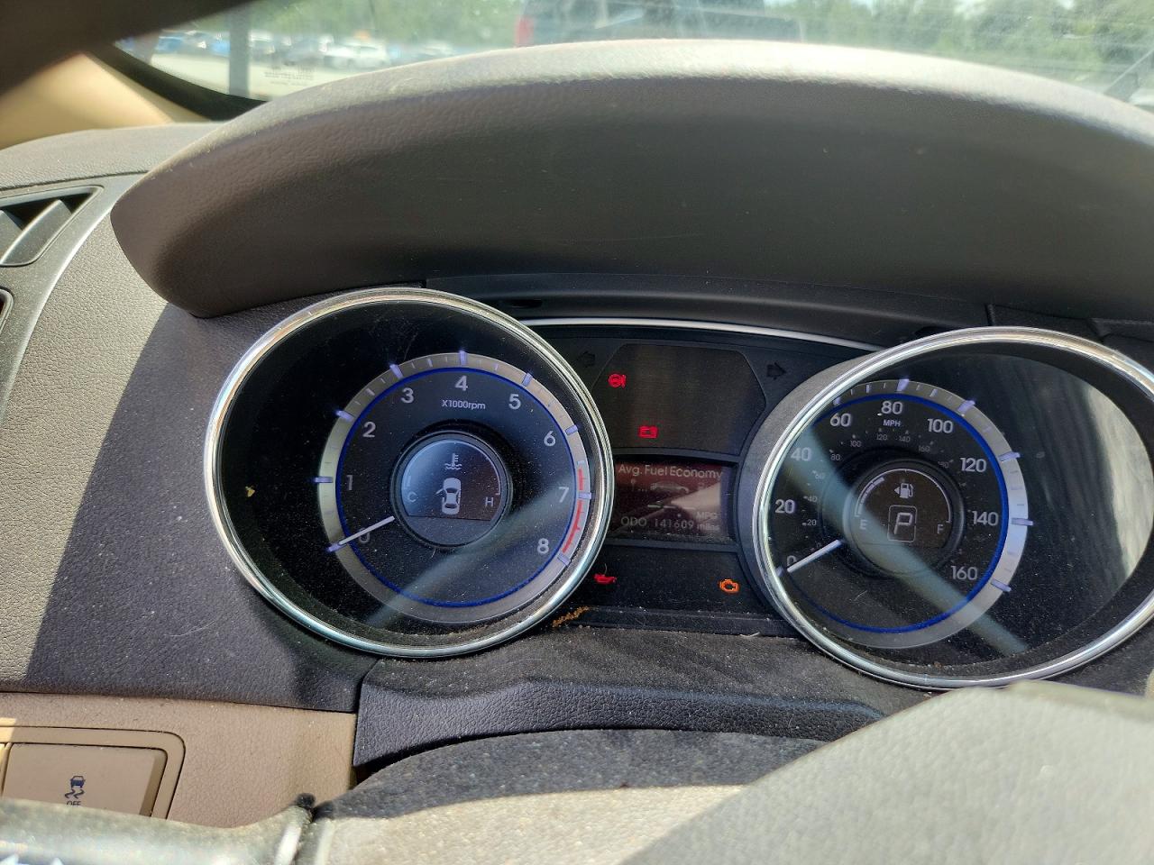 2014 Hyundai Sonata Gls Красный vin: 5NPEB4AC2EH928886