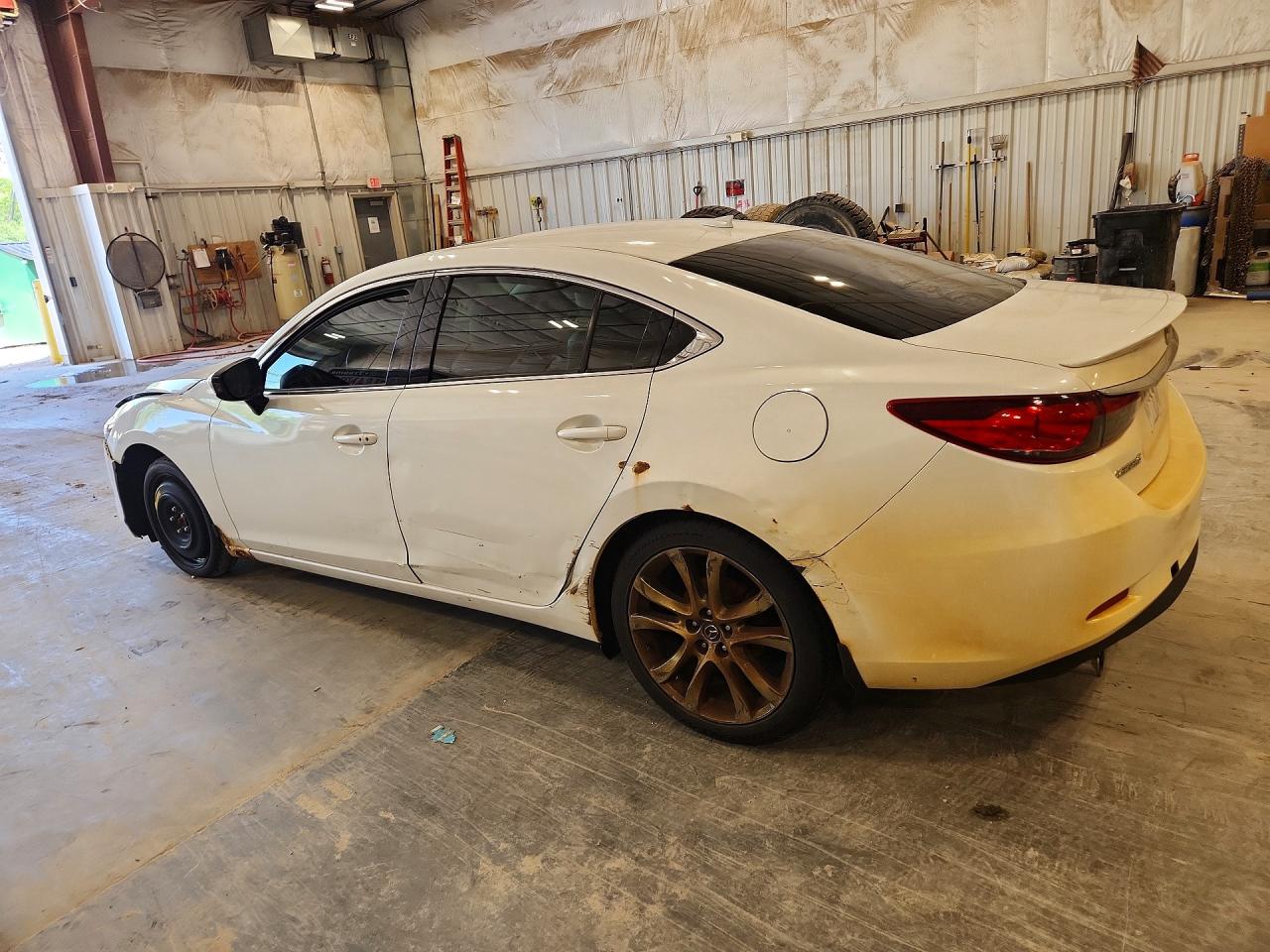 2014 Mazda 6 Grand Touring White vin: JM1GJ1W52E1106729