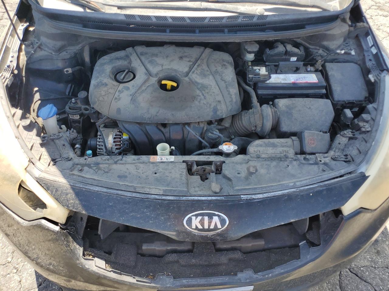 2014 Kia Forte Lx Black vin: KNAFK4A69E5226088