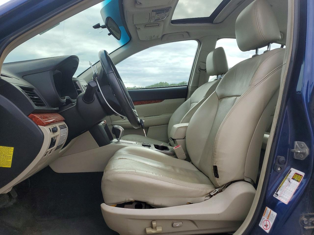2010 Subaru Legacy 2.5i Limited Blue vin: 4S3BMCK67A3227069