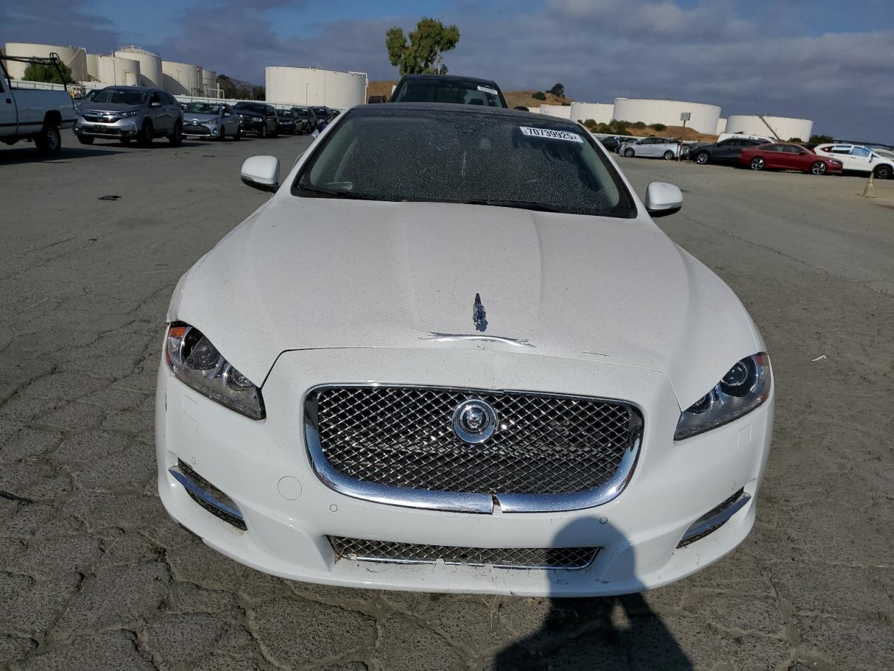 2013 Jaguar Xj White vin: SAJWA1C75D8V55556