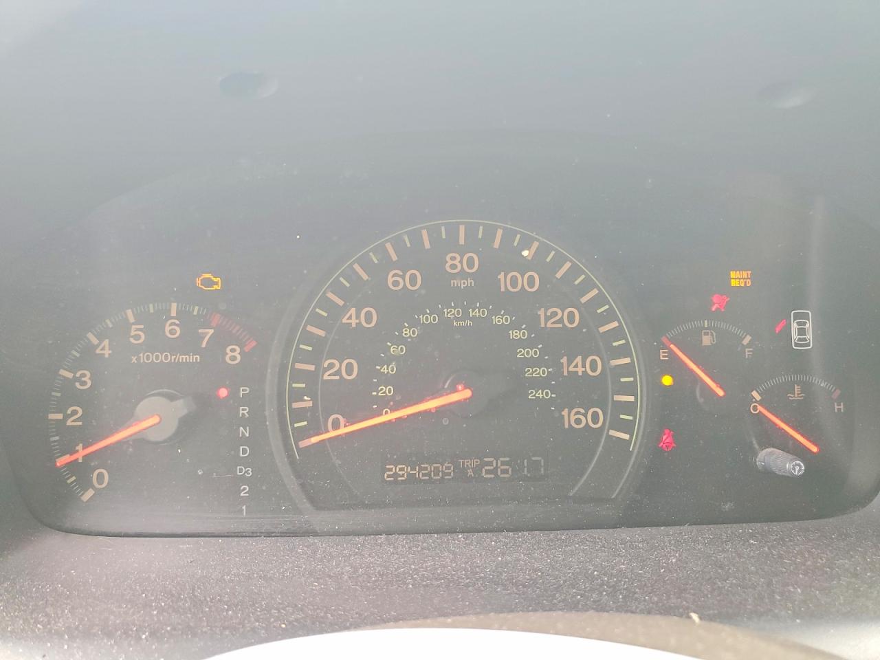 2003 Honda Accord Ex Black vin: 1HGCM66523A086029