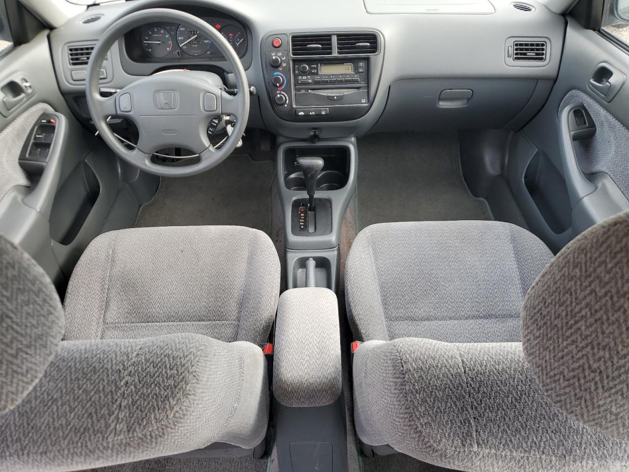 2000 Honda Civic Lx Белый vin: JHMEJ667XYS012696