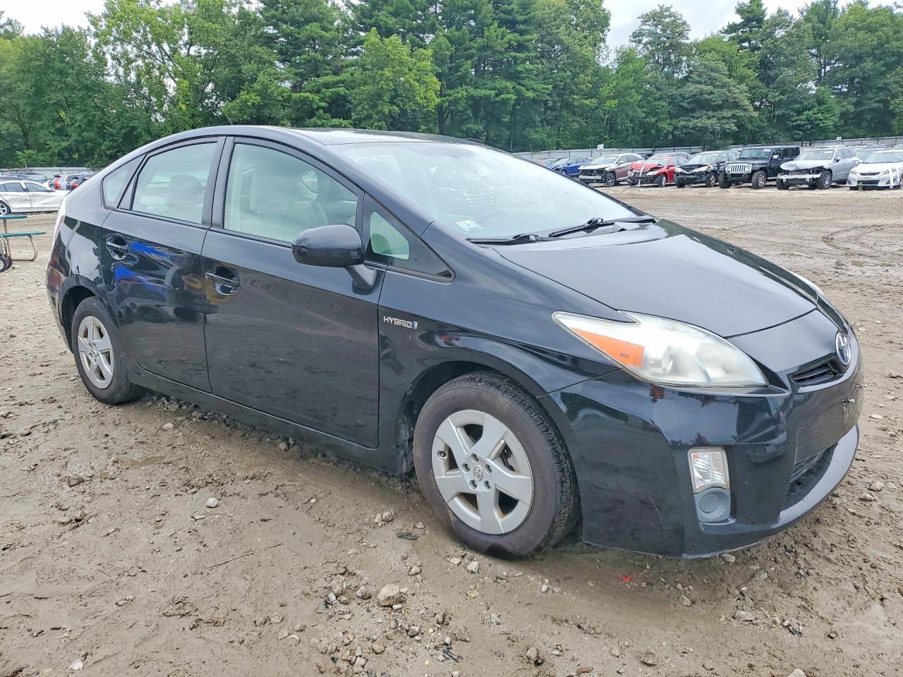 2011 Toyota Prius Two Black vin: JTDKN3DU4B1411259