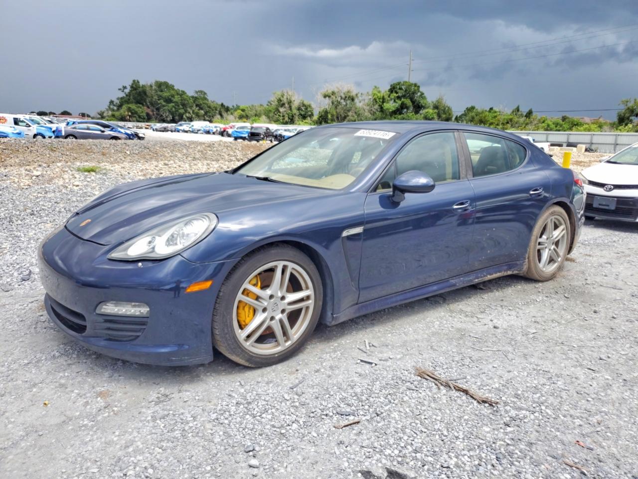 2013 Porsche Panamera 2 Синий vin: WP0AA2A76DL010237