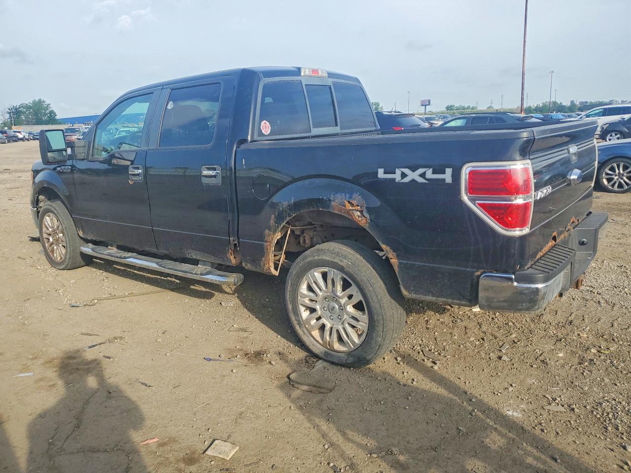 2009 Ford F150 Supercrew Black vin: 1FTPW14V49FB06535