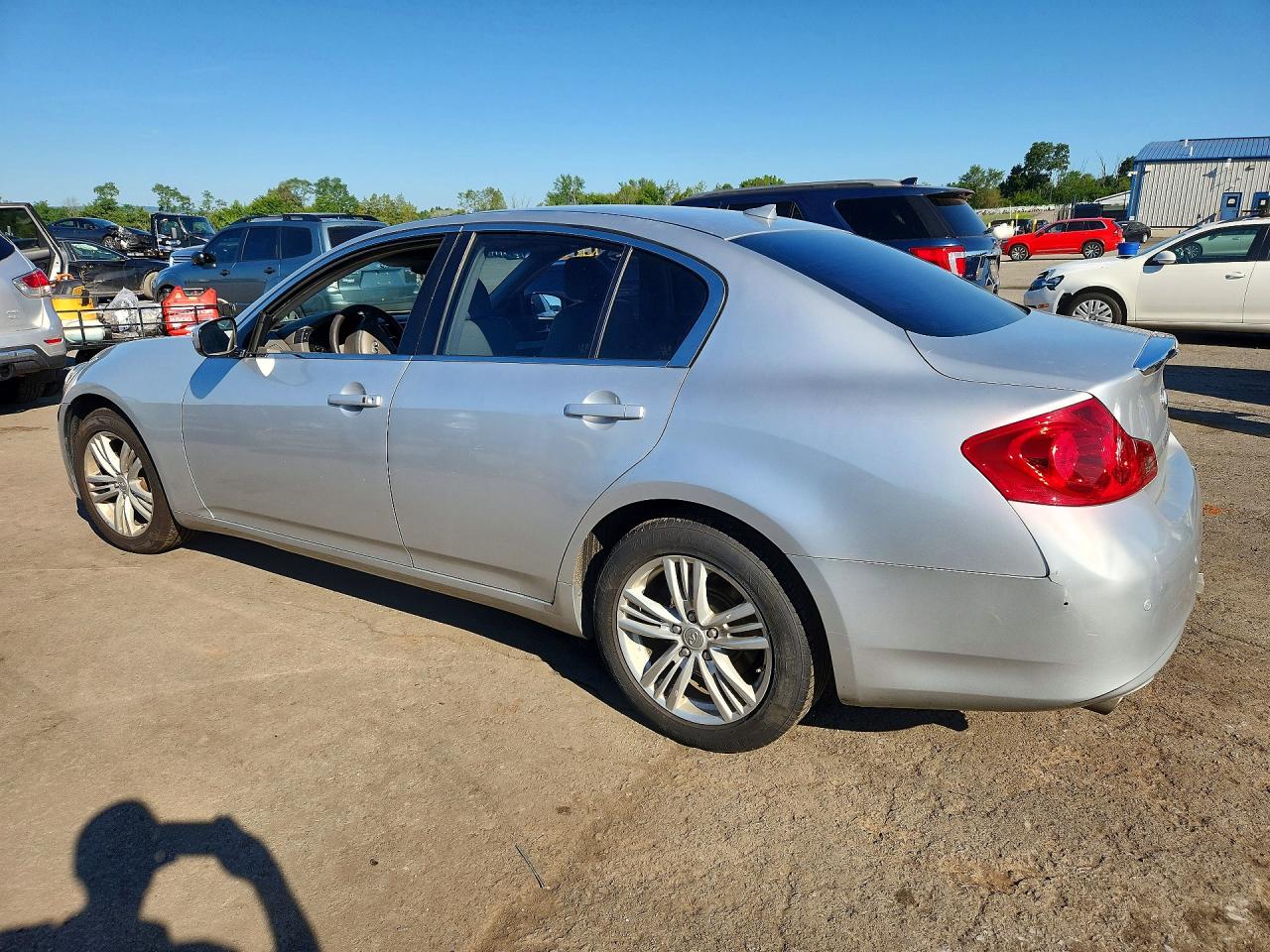 2010 Infiniti G37 Sedan X Silver vin: JN1CV6AR2AM452592