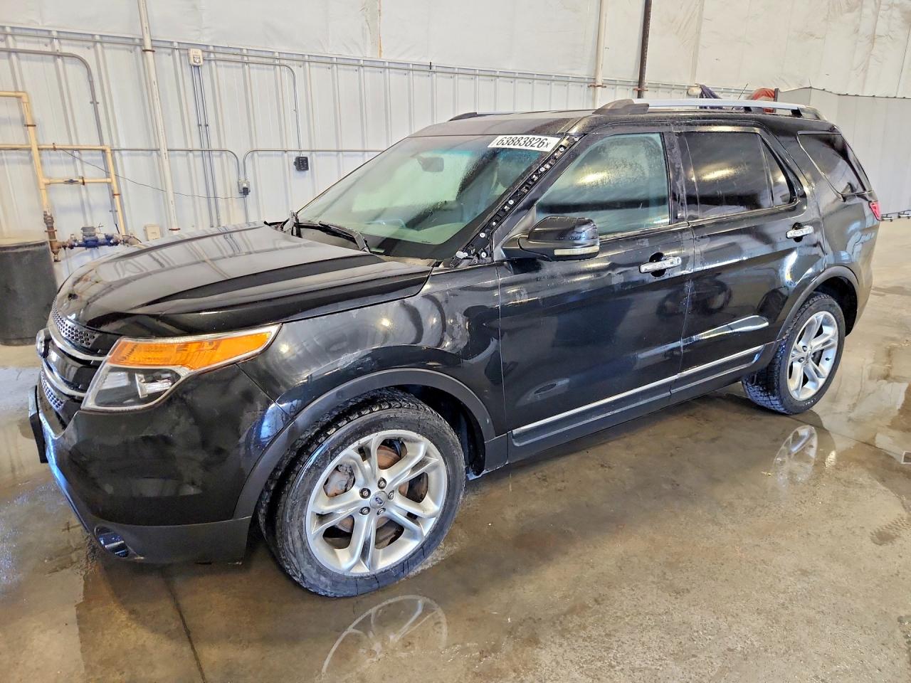 2011 Ford Explorer Limited Black vin: 1FMHK8F84BGA08570