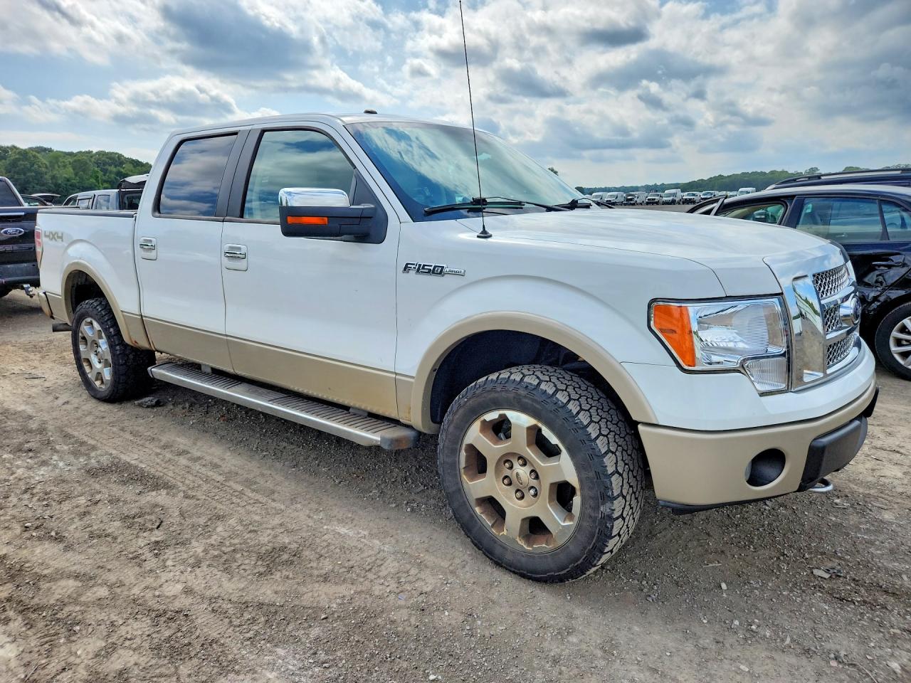 2010 Ford F150 Supercrew White vin: 1FTFW1EV3AFC87397
