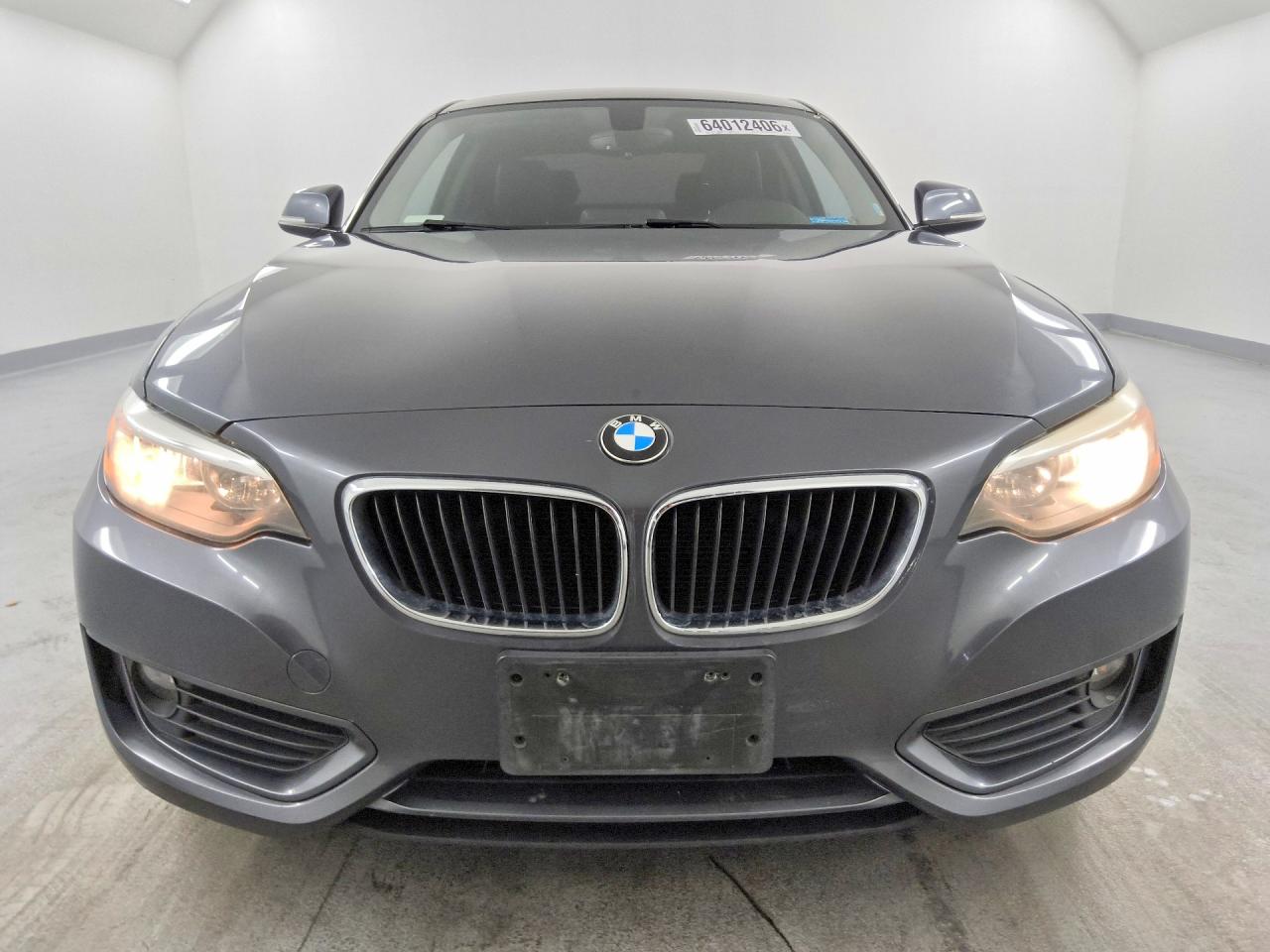 2014 Bmw 228 I Gray vin: WBA1F5C51EVV98985