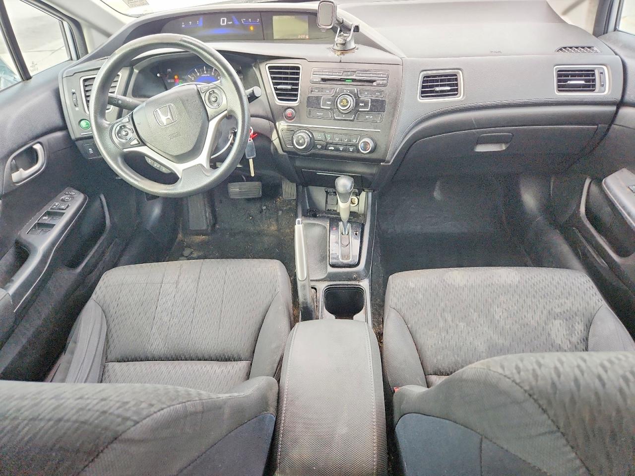 2015 Honda Civic Lx Silver vin: 19XFB2F55FE008145