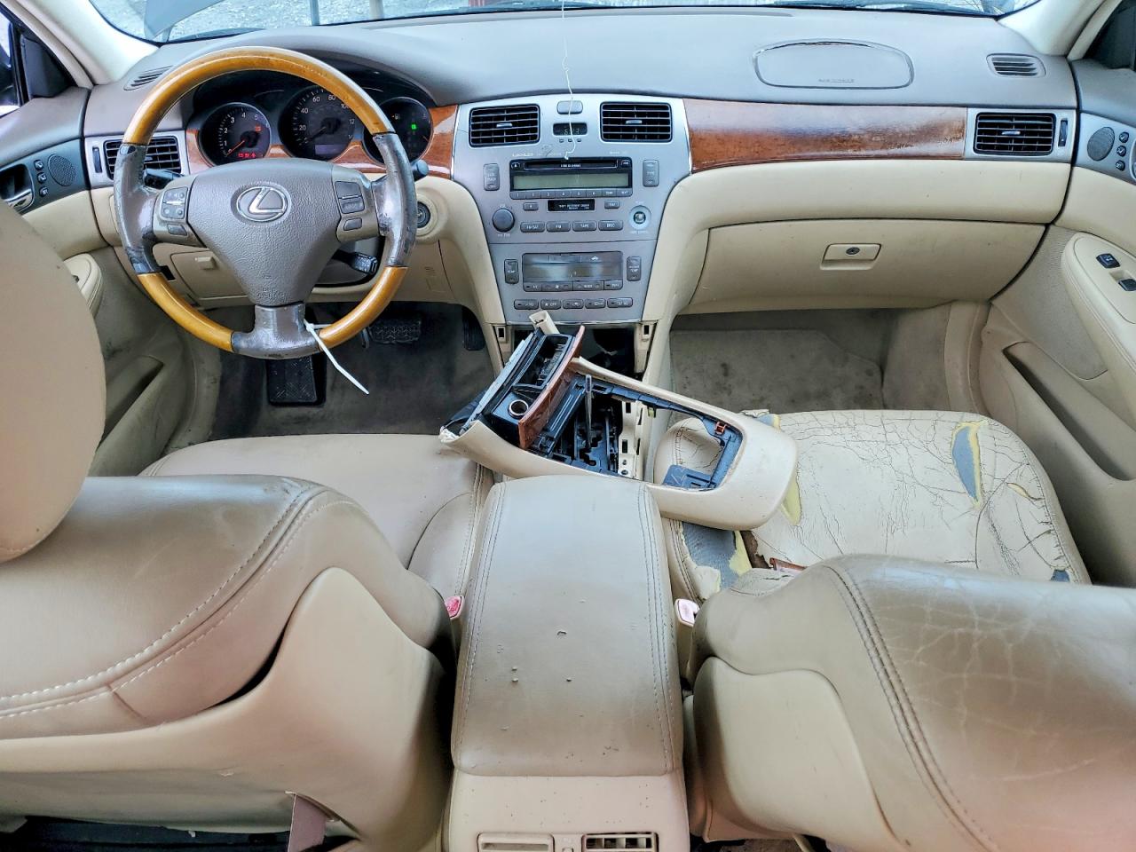 2005 Lexus Es 330 Black vin: JTHBA30G155084620