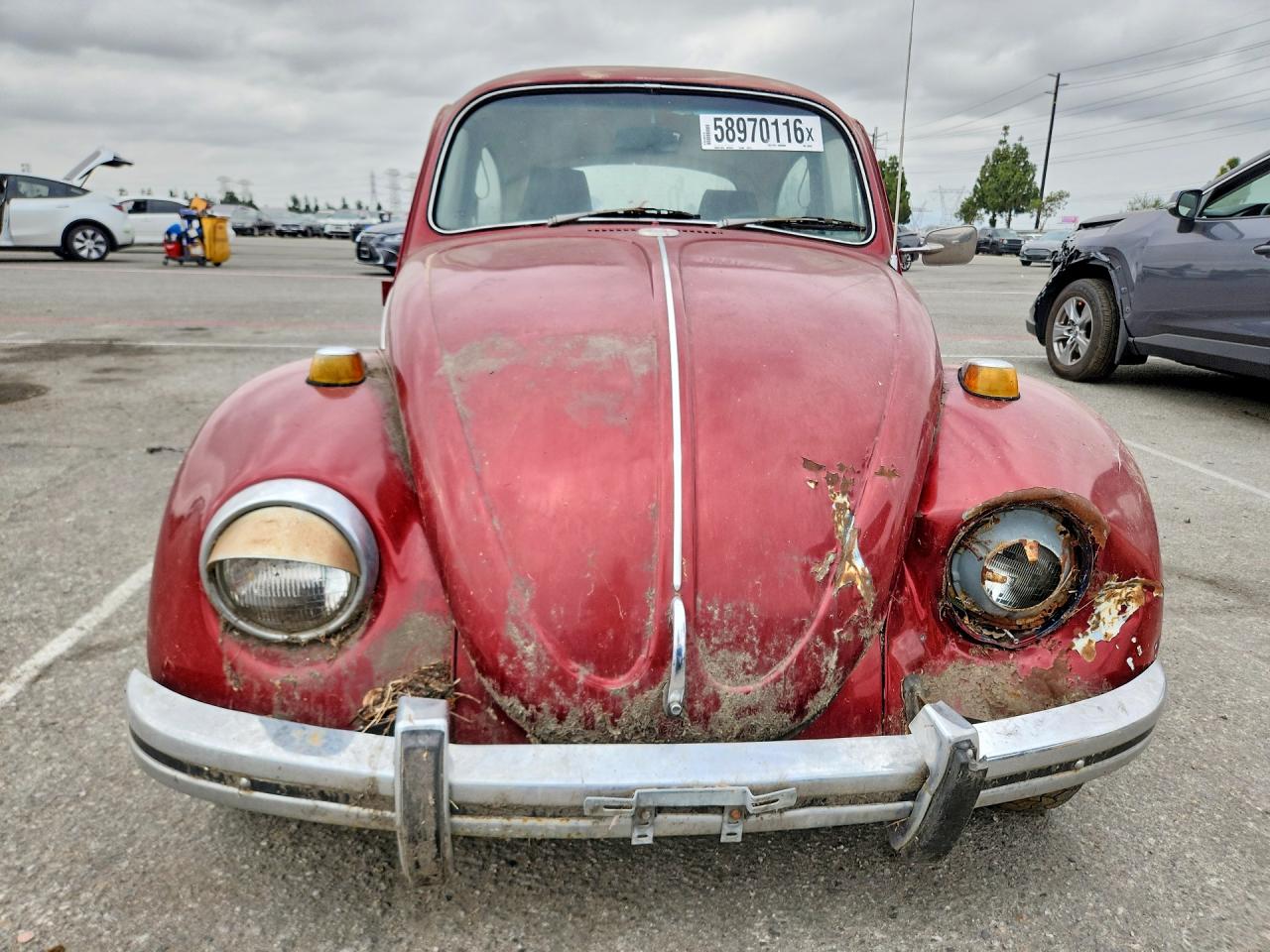 1969 Volkswagen Sd113 Burgundy vin: 119338430