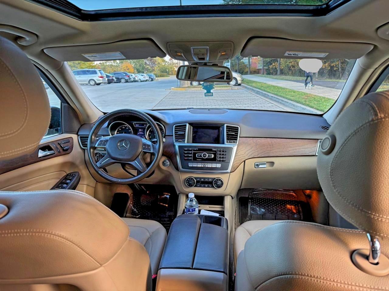 2012 Mercedes-benz Ml 350 4matic Brown vin: 4JGDA5HB2CA026708