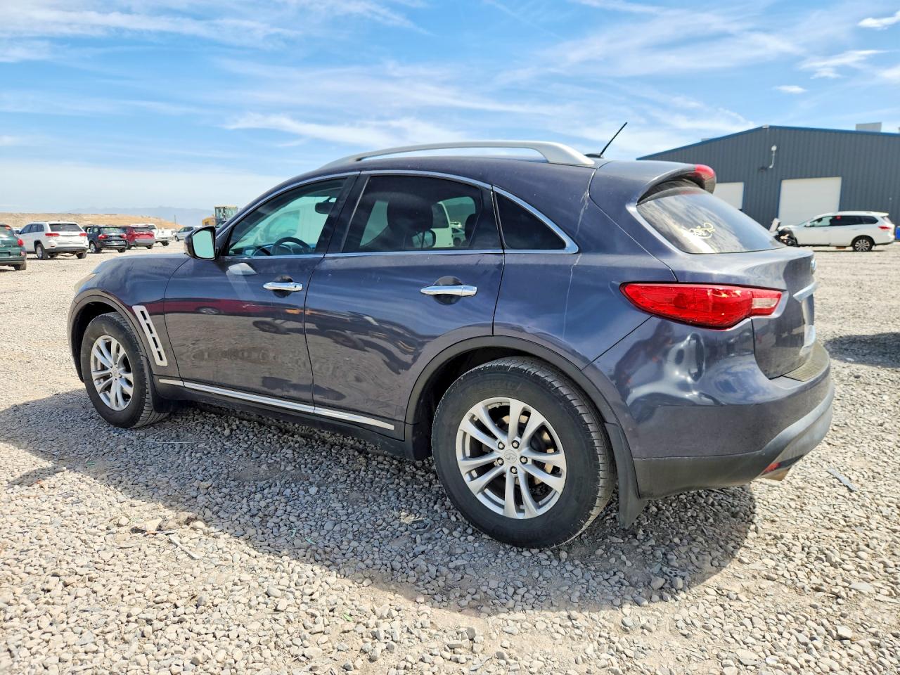 2010 Infiniti Fx35 Base Gray vin: JN8AS1MW4AM853647