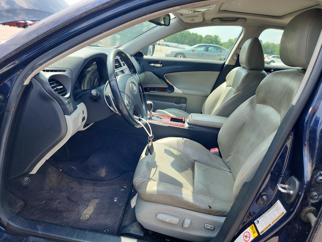2006 Lexus Is 250 Синий vin: JTHCK262865004979