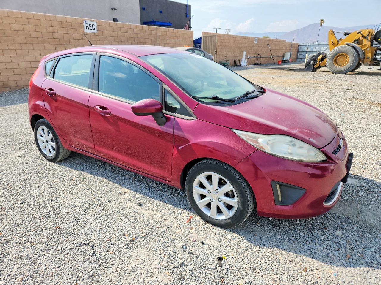 2011 Ford Fiesta Se Purple vin: 3FADP4EJ6BM207570