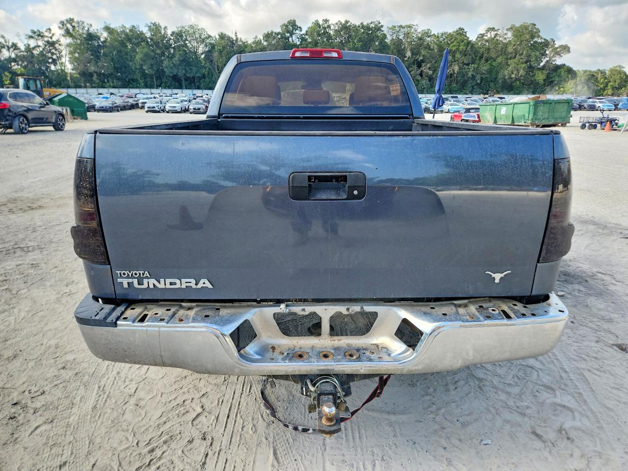 2008 Toyota Tundra Grade Синий vin: 5TFRT54148X021001