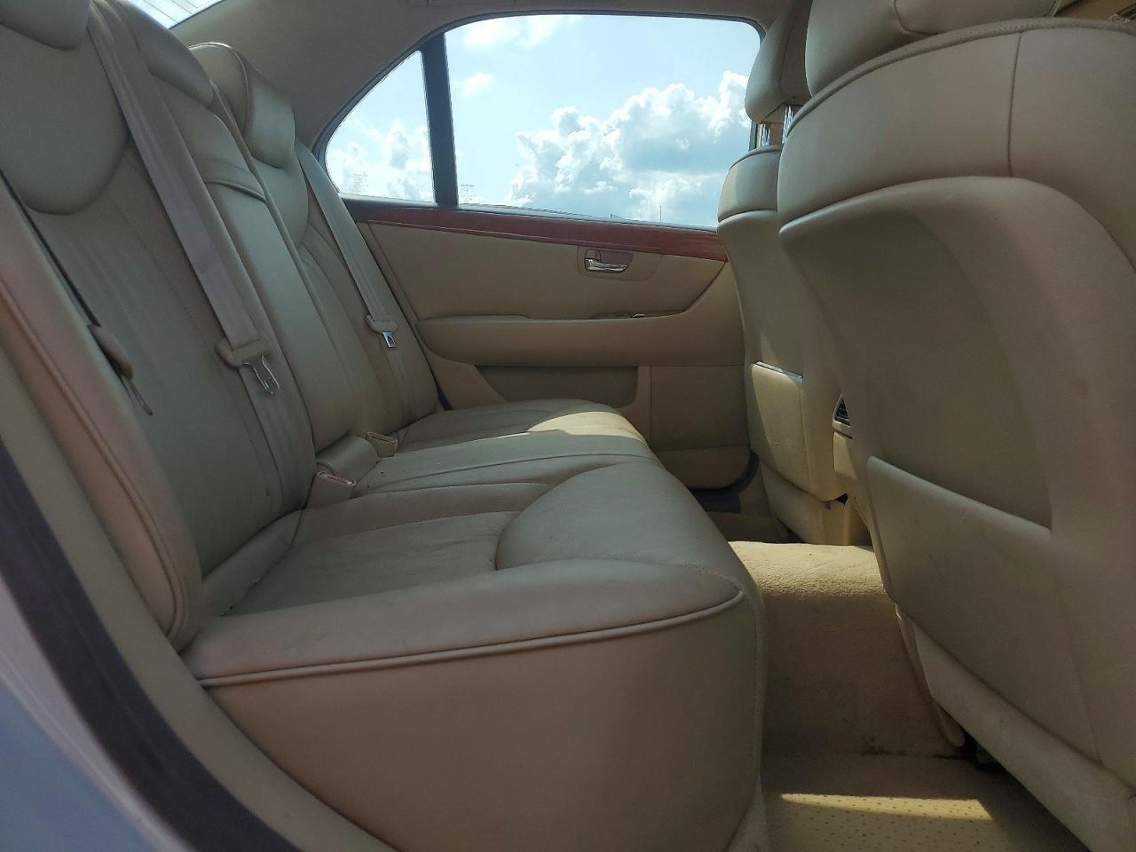 2006 Lexus Ls 430 White vin: JTHBN36F065050754
