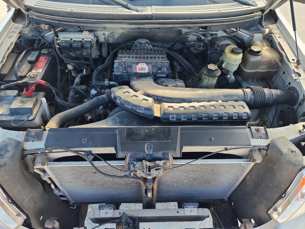 2008 Ford F150 Supercrew Silver vin: 1FTPW14V98FB22809