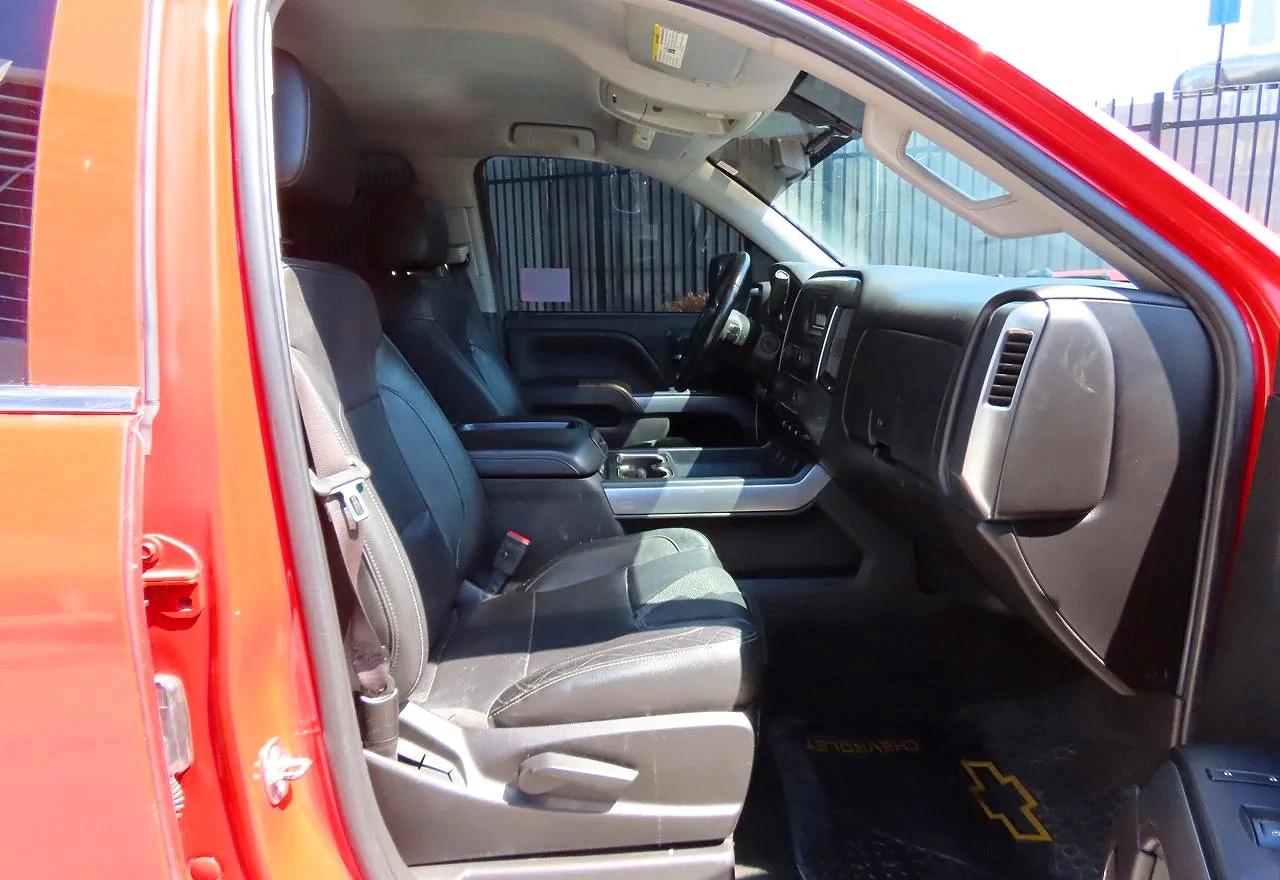 2014 Chevrolet Silverado K1500 Lt Red vin: 3GCUKRECXEG200387