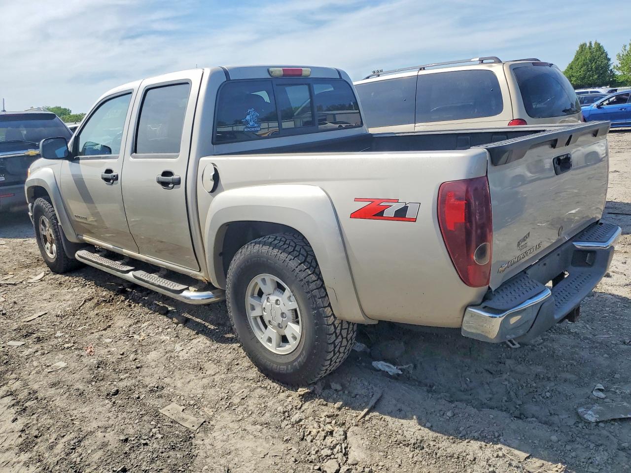 2005 Chevrolet Colorado Желто-коричневый vin: 1GCDS136X58106790