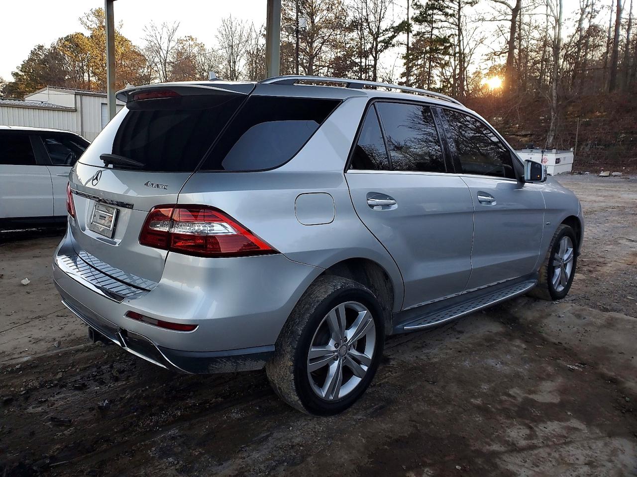 2012 Mercedes-benz Ml 350 4matic Серебряный vin: 4JGDA5HB5CA003424