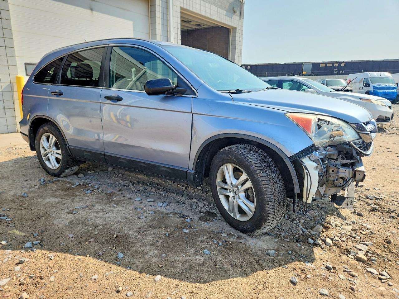 2010 Honda Cr-v Ex Синий vin: 5J6RE4H57AL027433