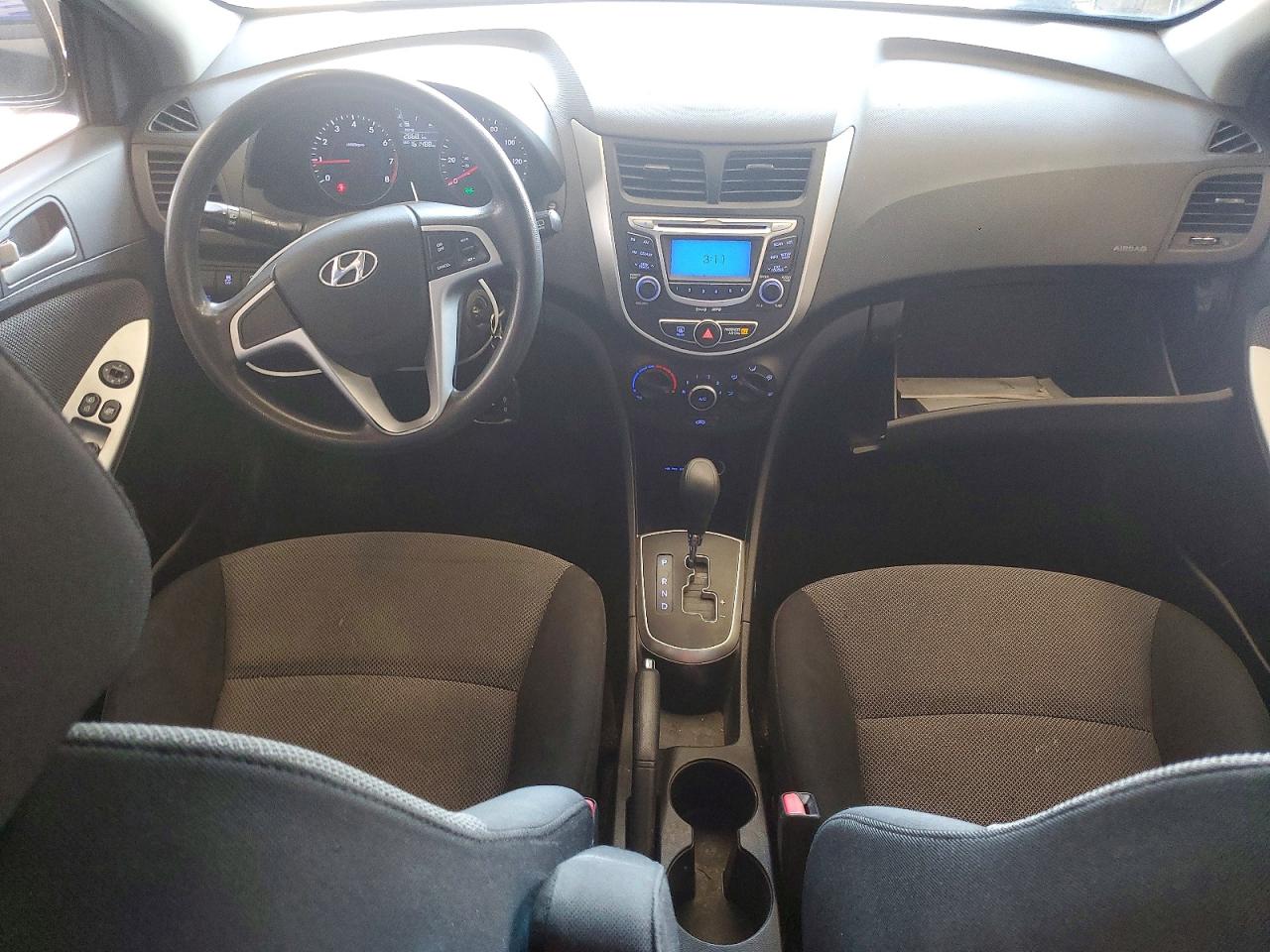 2013 Hyundai Accent Gs Blue vin: KMHCT5AE7DU061657