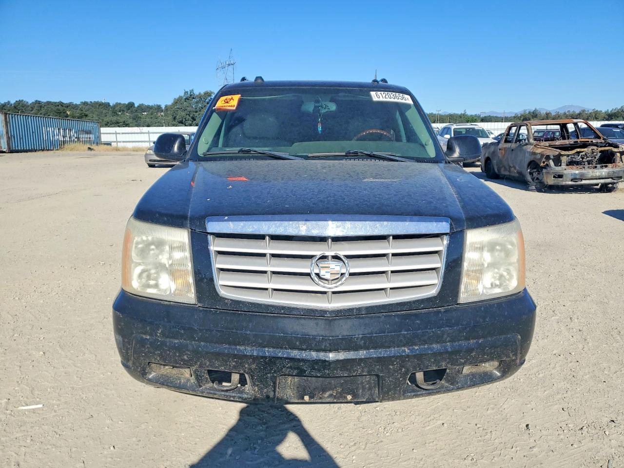 2005 Cadillac Escalade Esv Черный vin: 3GYFK66N85G267250