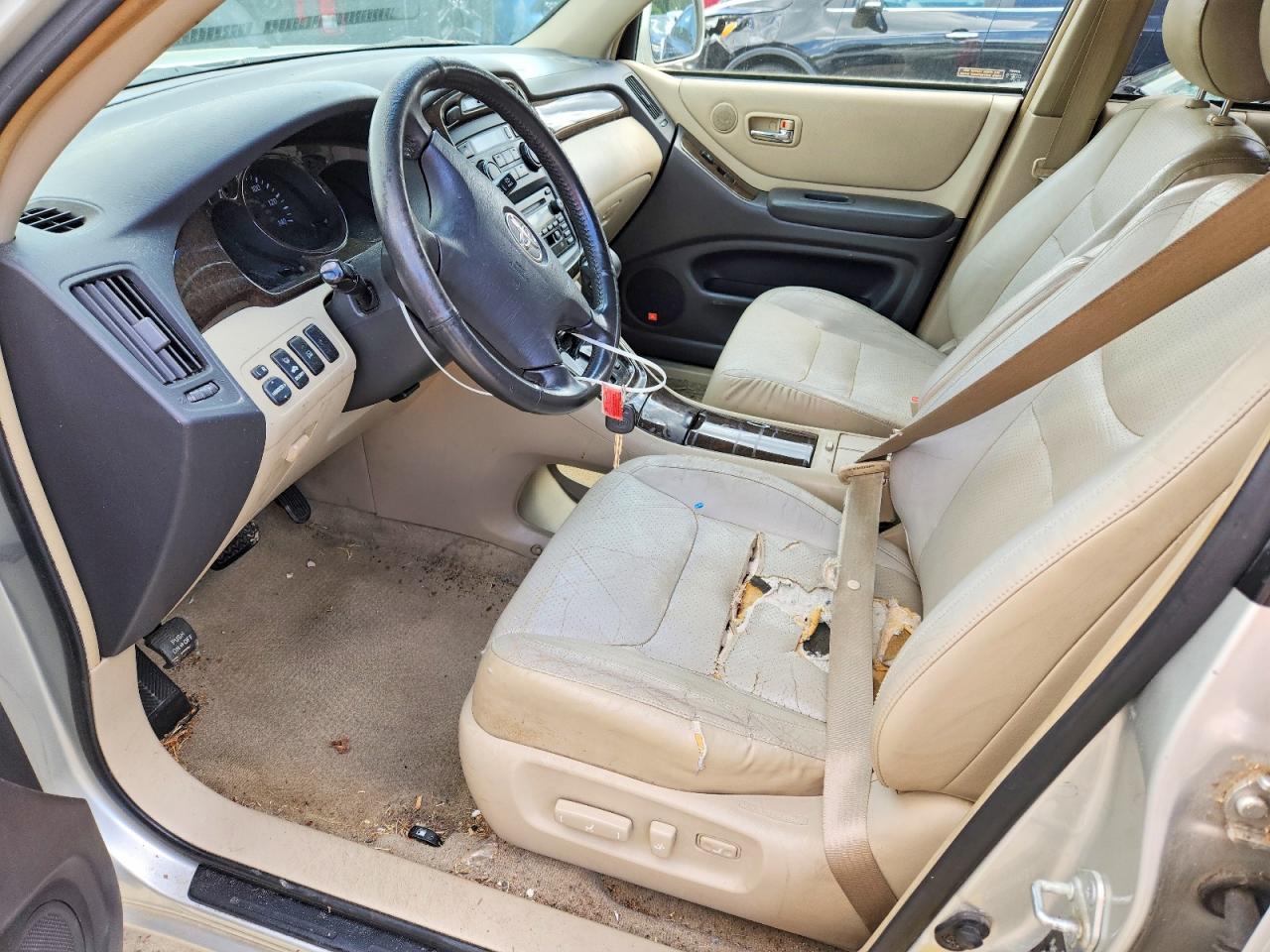 2003 Toyota Highlander Limited Silver vin: JTEHF21A630146472