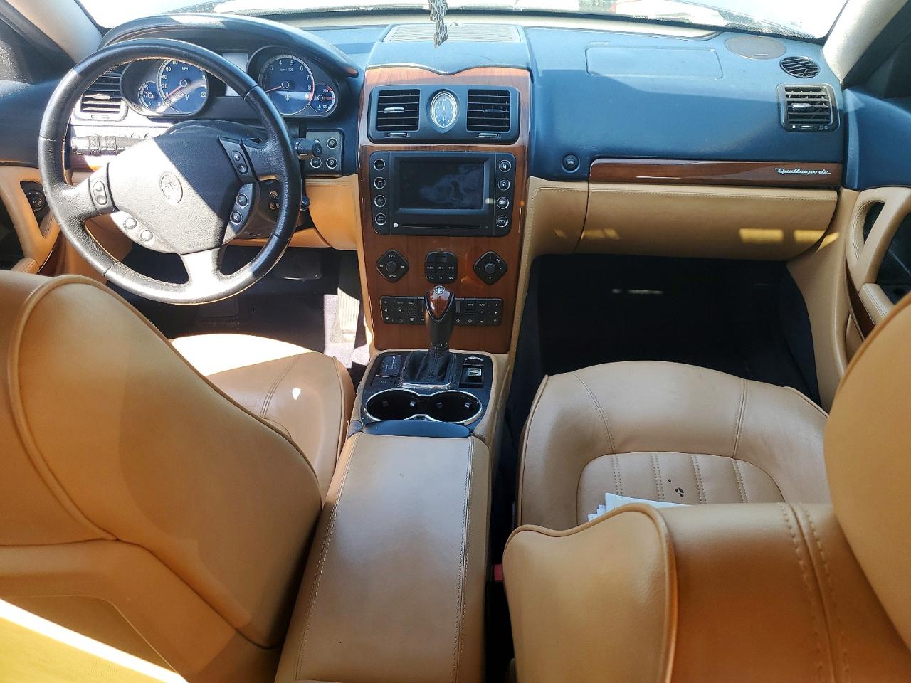 2008 Maserati Quattroporte M139 Blue vin: ZAMFE39A780038535