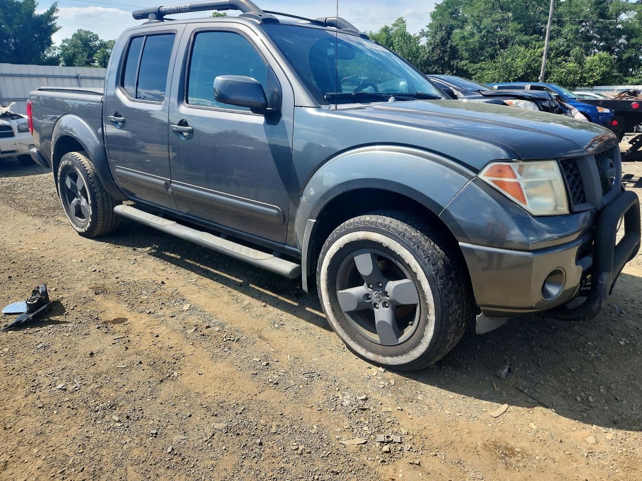 2007 Nissan Frontier Se Gray vin: 1N6AD07W77C459700