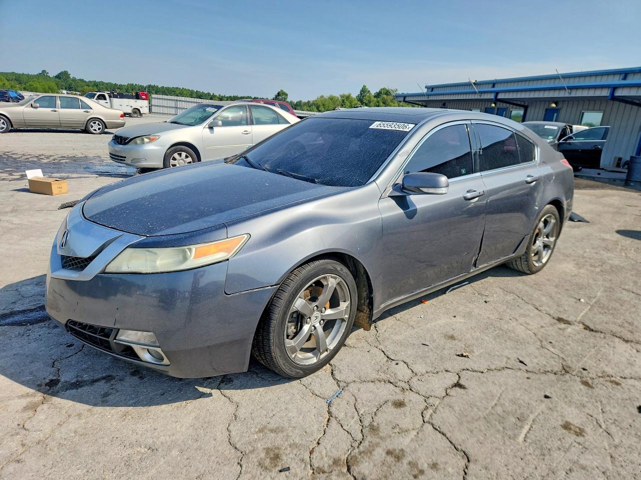 2010 Acura Tl Gray vin: 19UUA9F56AA008672