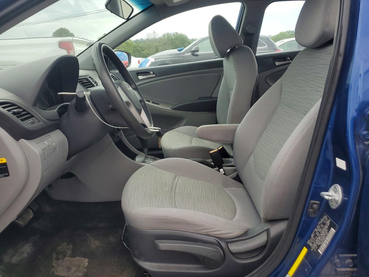 2015 Hyundai Accent Gls Blue vin: KMHCT4AE0FU821652