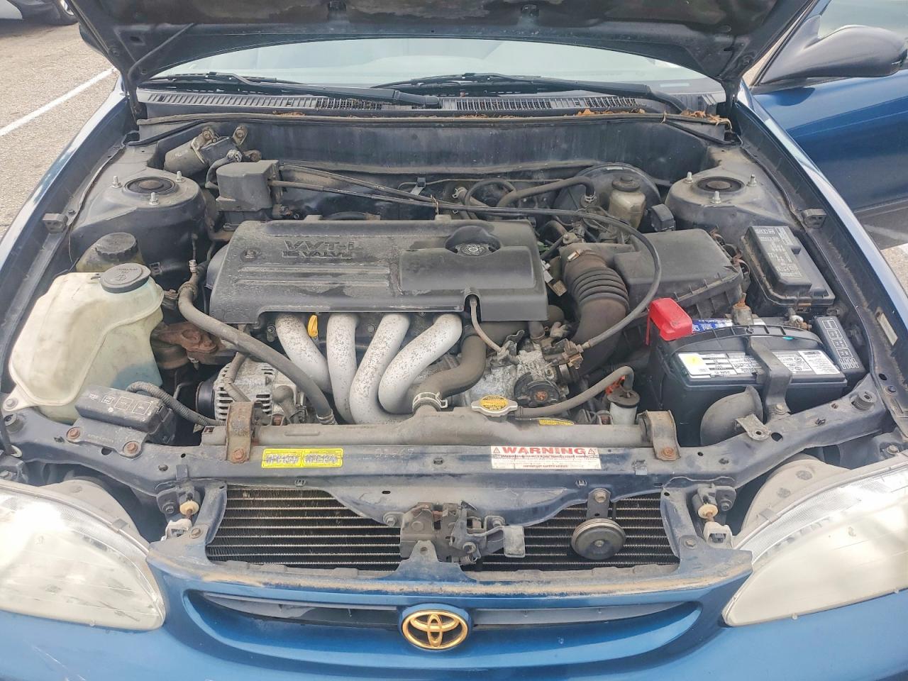 2000 Toyota Corolla Ve Blue vin: 2T1BR12E8YC330807