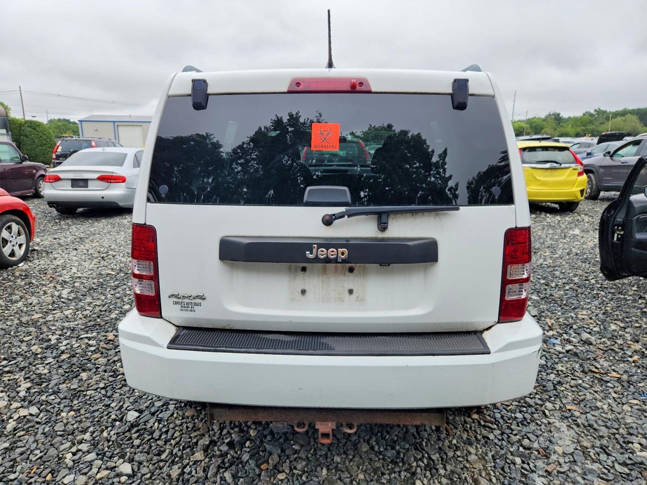 2011 Jeep Liberty Sport White vin: 1J4PN2GK6BW521334