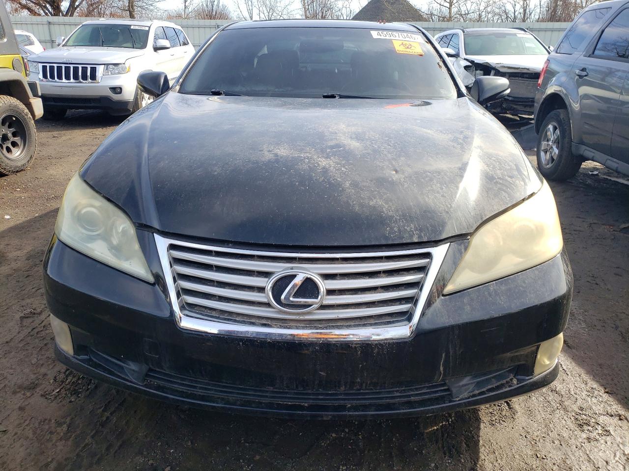 2010 Lexus Es 350 Base Black vin: JTHBK1EG2A2365282