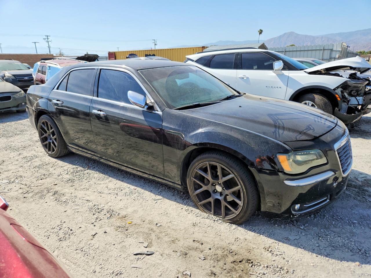 2013 Chrysler 300c Black vin: 2C3CCAEG5DH606433