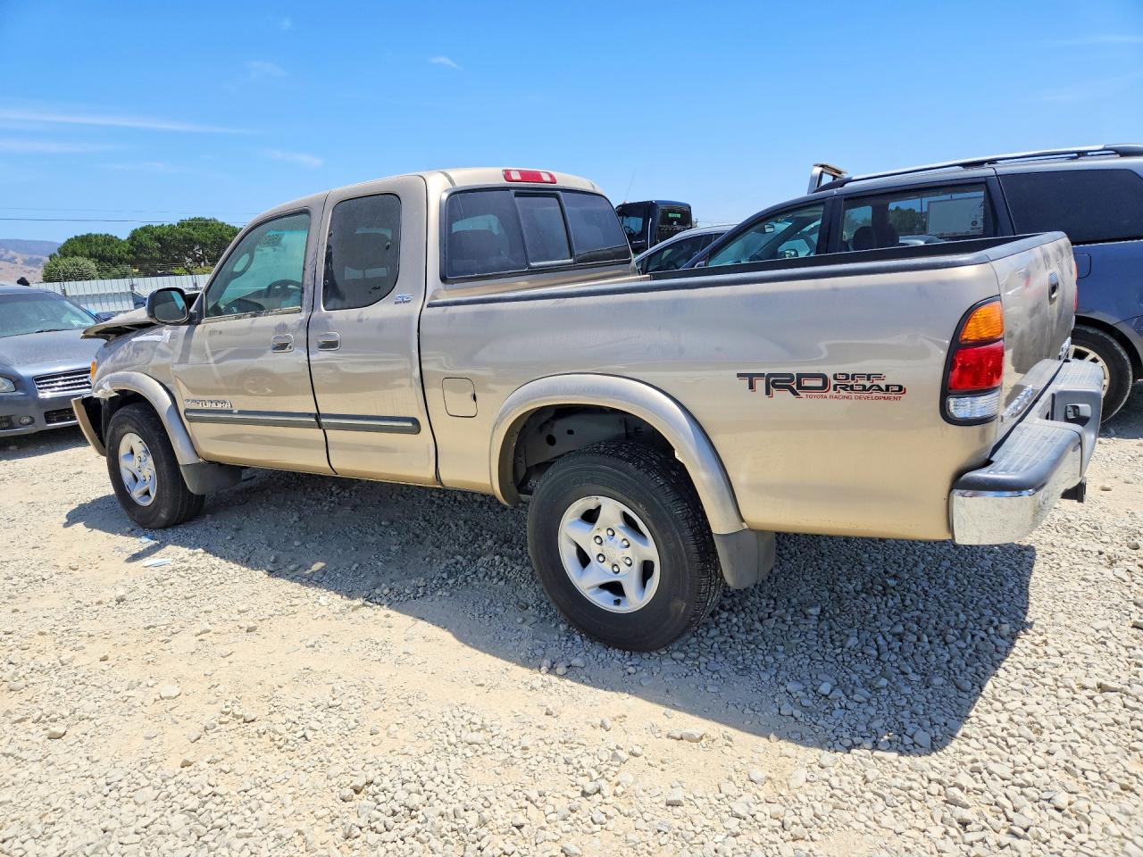 2003 Toyota Tundra Access Cab Sr5 Tan vin: 5TBBT44183S381939
