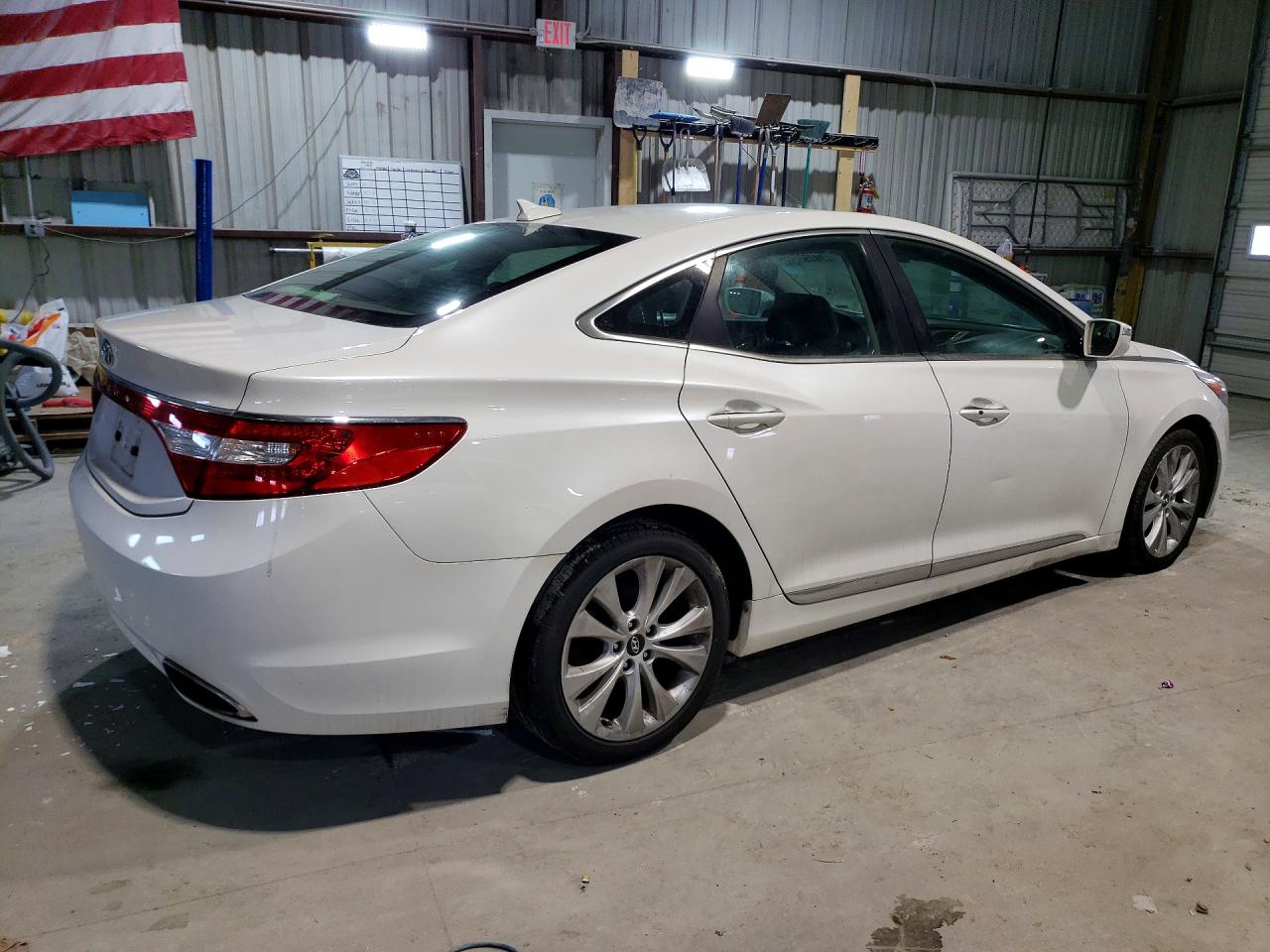 2014 Hyundai Azera Белый vin: KMHFG4JGXEA350872