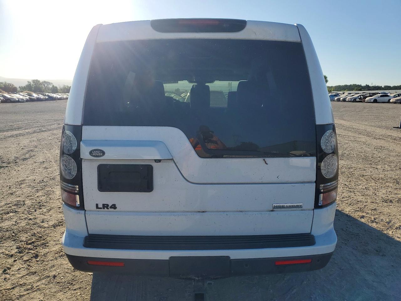 2015 Land Rover Lr4 Hse Luxury Белый vin: SALAK2V67FA758856
