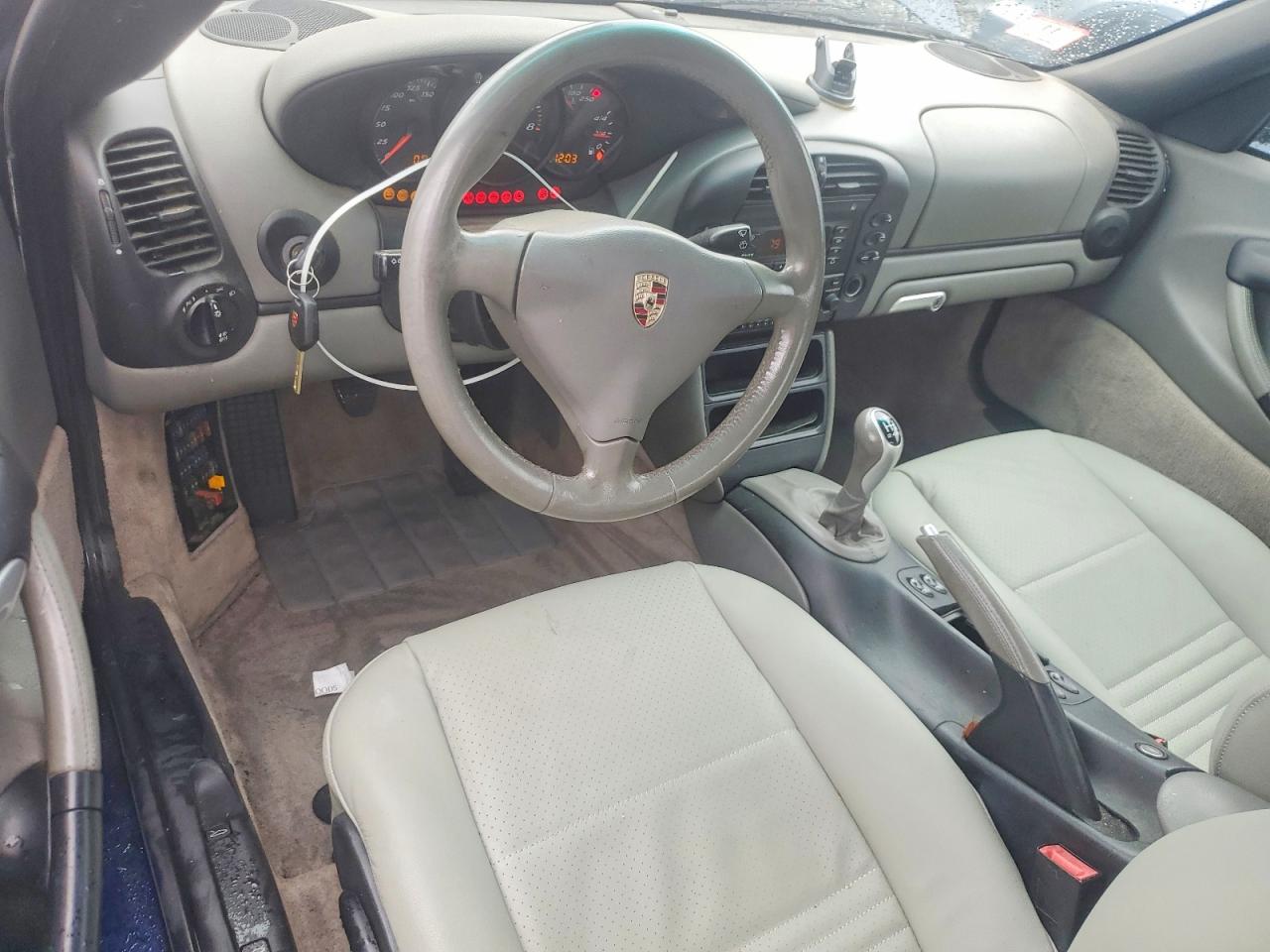 2004 Porsche Boxster Blue vin: WP0CA29854S620657