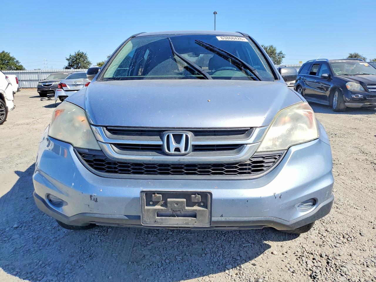 2010 Honda Cr-v Lx Blue vin: 3CZRE3H38AG700767
