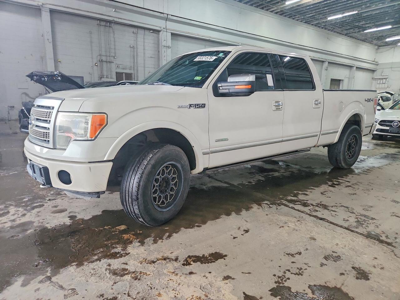2012 Ford F150 Supercrew White vin: 1FTFW1ET9CFA71751