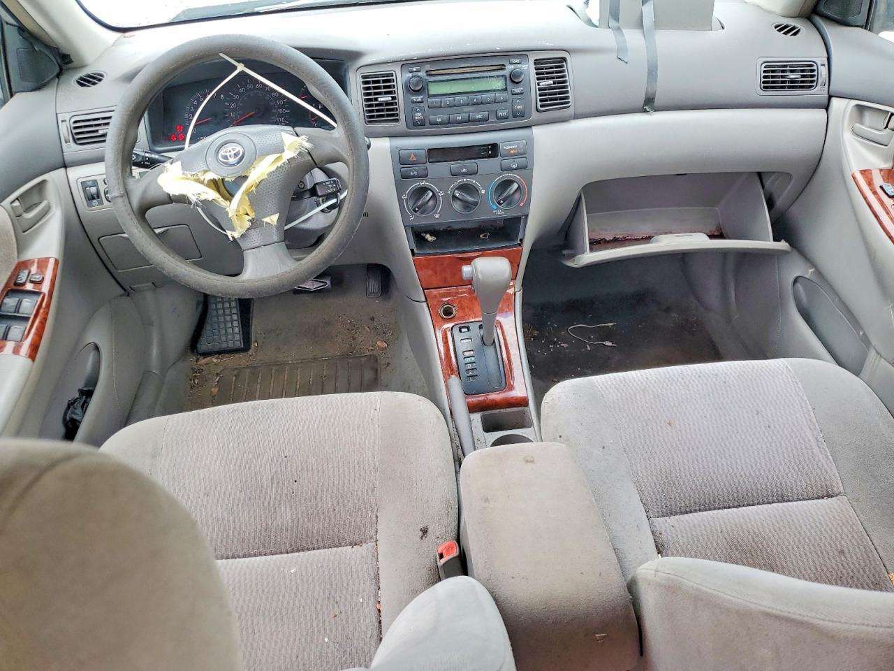 2005 Toyota Corolla Le Silver vin: 2T1BR32E05C423800