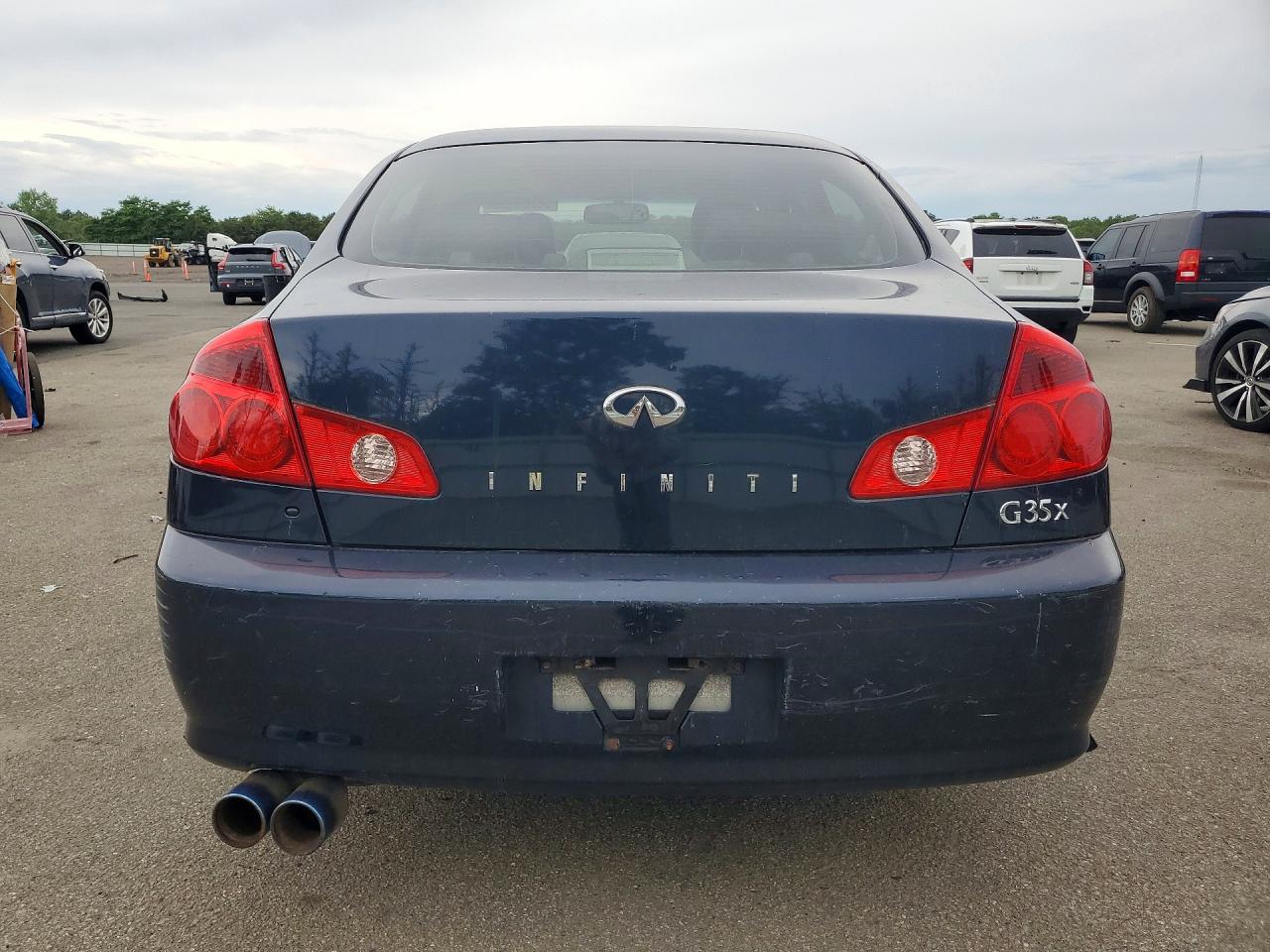 2006 Infiniti G35 X Blue vin: JNKCV51F86M608606
